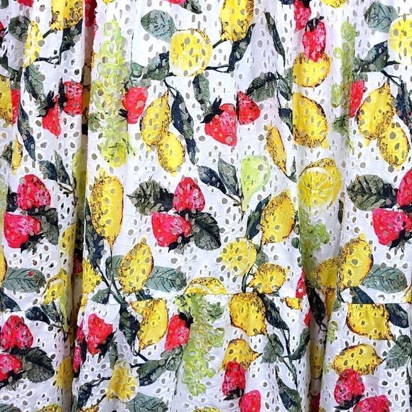 Lemoncello Tiered Dress. Size L - Picture 12 of 12